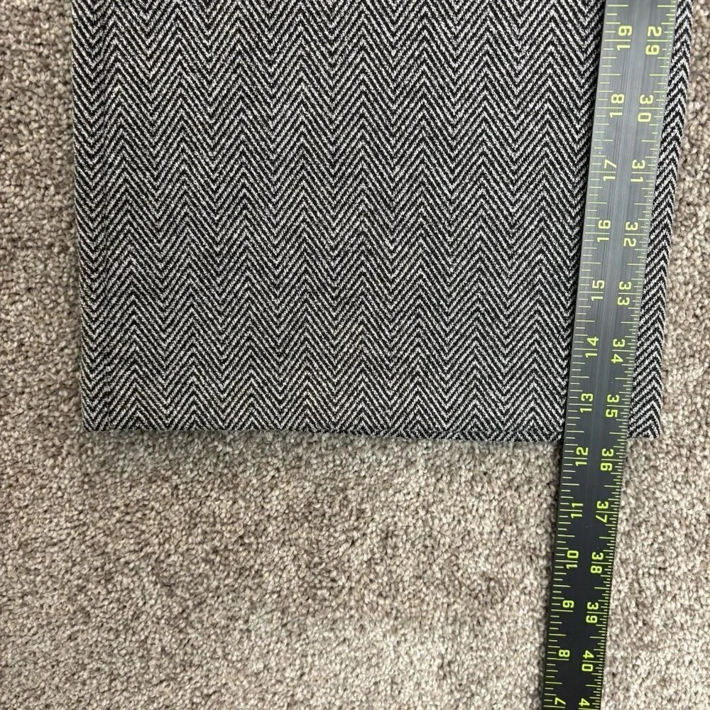 Michael Kors Women's Pants Size L Gray Cropped Wide Leg Pull On Stretch EUC